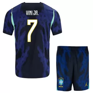 Brasilien Vinicius Junior 7 Auswärtstrikot WM 2026 für Kinder
