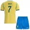 Brasilien Vinicius Junior 7 Heimtrikot WM 2026 für Kinder
