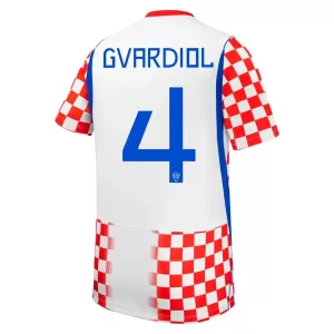 Kroatien Josko Gvardiol 4 Heimtrikot WM 2026 für Herren