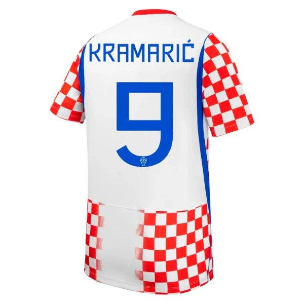 Kroatien Kramaric 9 Heimtrikot WM 2026 für Herren Kroatien Kramaric 9 Heimtrikot WM 2026 für Herren