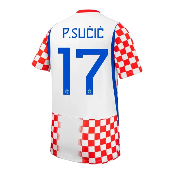 Kroatien P. Sucic 17 Heimtrikot WM 2026 für Herren Kroatien P. Sucic 17 Heimtrikot WM 2026 für Herren