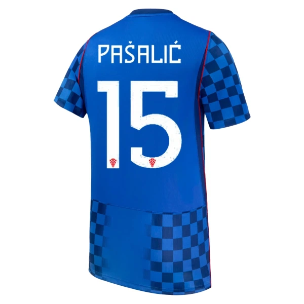 Kroatien Pasalic 15 Auswärtstrikot WM 2026 für Herren Kroatien Pasalic 15 Auswärtstrikot WM 2026 für Herren