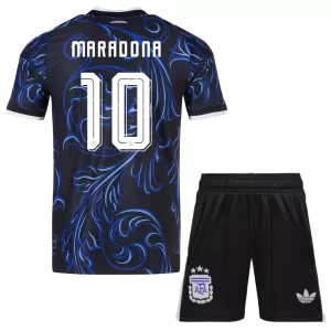 Argentinien Maradona 10 Auswärtstrikot WM 2026 für Kinder