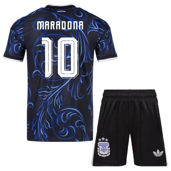 Argentinien Maradona 10 Auswärtstrikot WM 2026 für Kinder