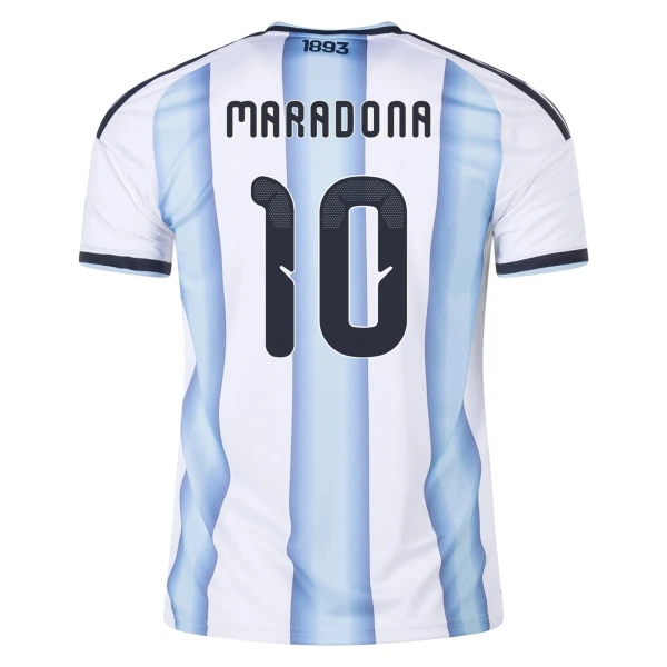 Argentinien Maradona 10 Heimtrikot WM 2026 für Herren