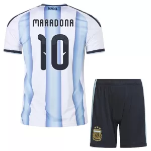 Argentinien Maradona 10 Heimtrikot WM 2026 für Kinder
