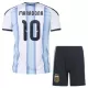 Argentinien Maradona 10 Heimtrikot WM 2026 für Kinder