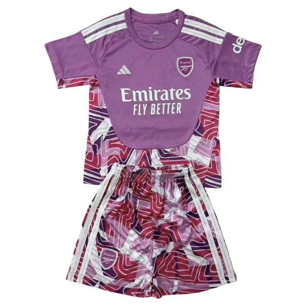 Arsenal Torwart Trikot 26/27 für Kinder Lila