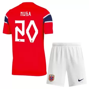 Norwegen Nusa 20 Heimtrikot WM 2026 für Kinder