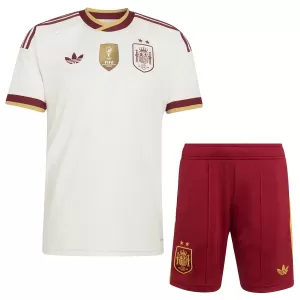Spanien 2 Stars Auswärtstrikot WM 2026 für Kinder