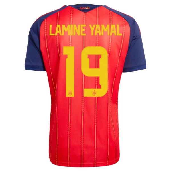 Spanien 2 Stars Lamine Yamal 19 Heimtrikot WM 2026 für Kinder