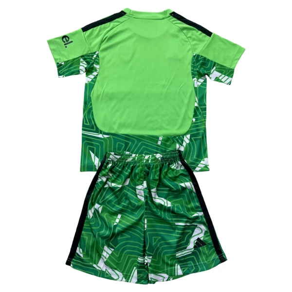 Arsenal Torwart Trikot 26/27 für Kinder Grün