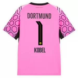 Borussia Dortmund Kobel 1 Torwart Auswärtstrikot 26/27 für Herren Rosa