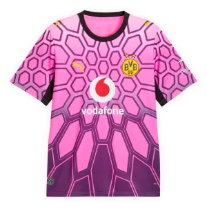 Borussia Dortmund Kobel 1 Torwart Auswärtstrikot 26/27 für Herren Rosa
