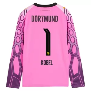 Borussia Dortmund Kobel 1 Torwart Auswärtstrikot 26/27 Langarm für Herren Rosa