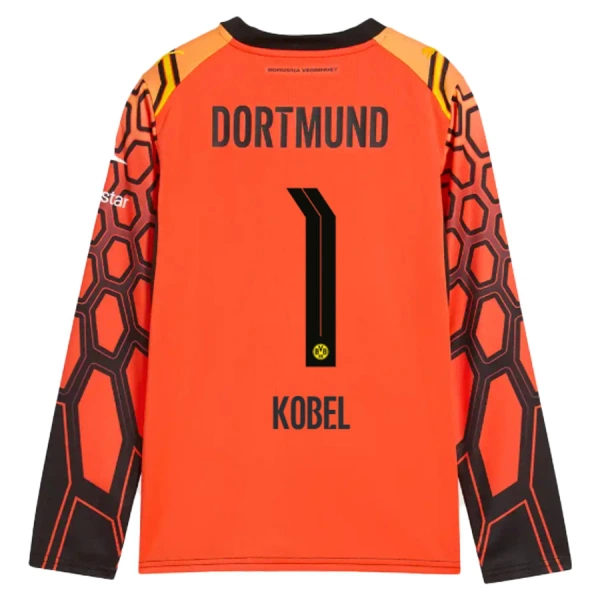 Borussia Dortmund Kobel 1 Torwart Heimtrikot 26/27 Langarm für Herren Orange Borussia Dortmund Kobel 1 Torwart Heimtrikot 26/27 Langarm für Herren Orange