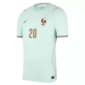 Frankreich Desire Doue 20 Auswärtstrikot WM 2026 für Herren