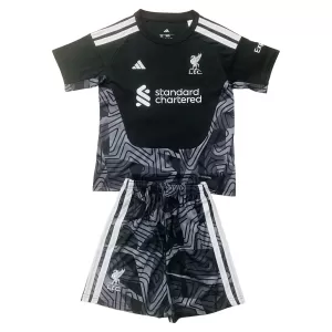 Liverpool Torwart Trikot 26/27 für Kinder Schwarz