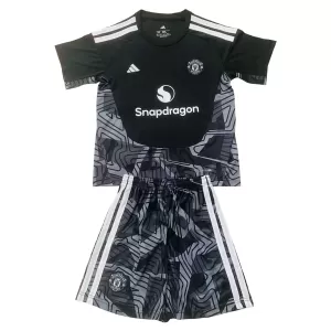 Manchester United Torwart Trikot 26/27 für Kinder Schwarz