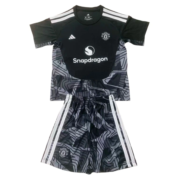 Manchester United Torwart Trikot 26/27 für Kinder Schwarz Manchester United Torwart Trikot 26/27 für Kinder Schwarz