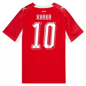 Schweiz Granit Xhaka 10 Heimtrikot WM 2026 für Herren