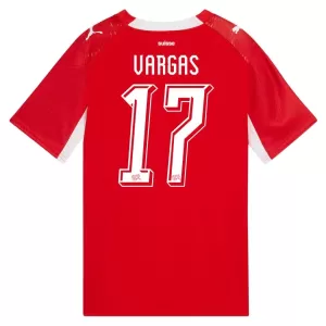 Schweiz Vargas 17 Heimtrikot WM 2026 für Herren