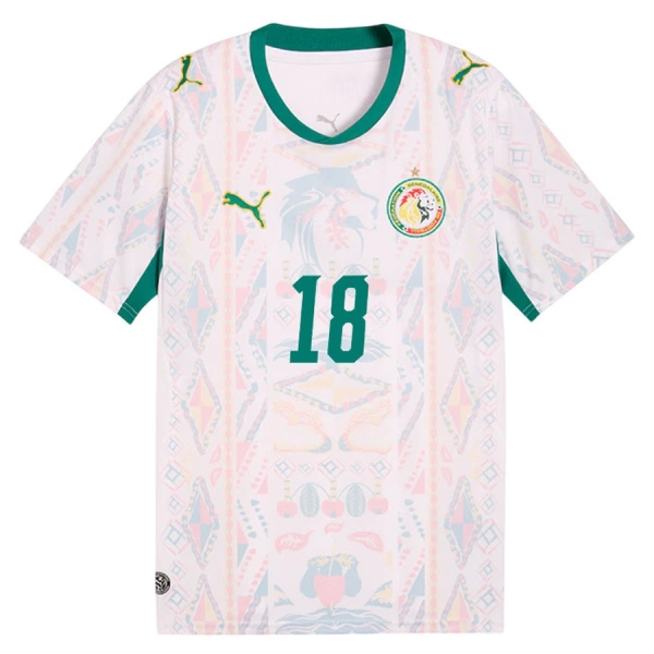 Senegal Sarr 18 Heimtrikot WM 2026 für Herren