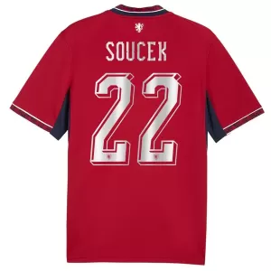 Tschechien Soucek 22 Heimtrikot WM 2026 für Herren