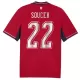 Tschechien Soucek 22 Heimtrikot WM 2026 für Herren Tschechien Soucek 22 Heimtrikot WM 2026 für Herren