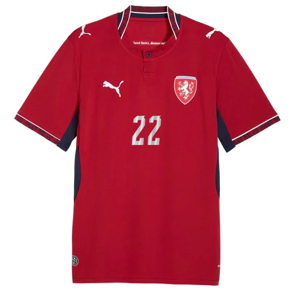 Tschechien Soucek 22 Heimtrikot WM 2026 für Herren