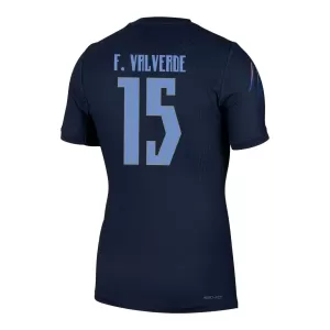 Uruguay Federico Valverde 15 Auswärtstrikot WM 2026 für Herren