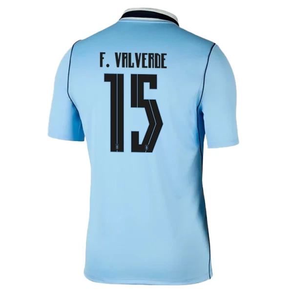 Uruguay Federico Valverde 15 Heimtrikot WM 2026 für Herren Uruguay Federico Valverde 15 Heimtrikot WM 2026 für Herren
