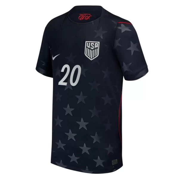USA Balogun 20 Auswärtstrikot WM 2026 für Herren