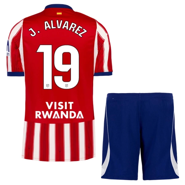 Atlético Madrid Julián Álvarez 19 Heimtrikot 26/27 für Kinder Atlético Madrid Julián Álvarez 19 Heimtrikot 26/27 für Kinder