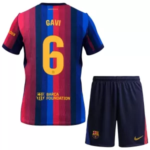 FC Barcelona Gavi 6 Heimtrikot 26/27 für Kinder