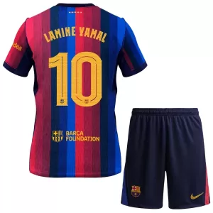 FC Barcelona Lamine Yamal 10 Heimtrikot 26/27 für Kinder