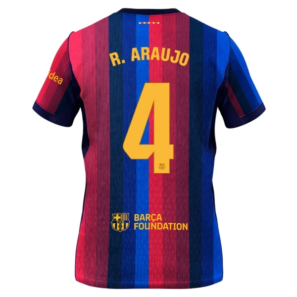 FC Barcelona Ronald Araujo 4 Heimtrikot 26/27 für Kinder