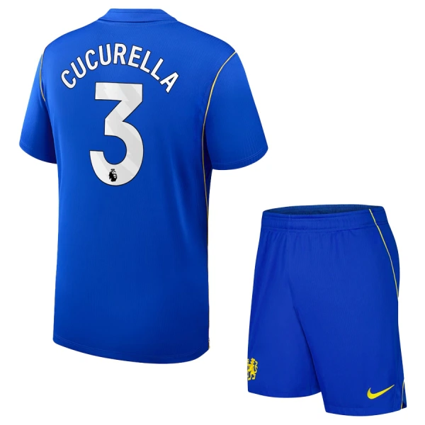 Chelsea Cucurella 3 Heimtrikot 26/27 für Kinder