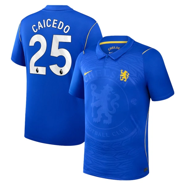 Chelsea Moisés Caicedo 25 Heimtrikot 26/27 für Herren Chelsea Moisés Caicedo 25 Heimtrikot 26/27 für Herren