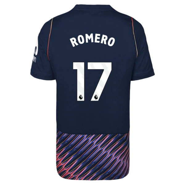 Tottenham Hotspur Cristian Romero 17 Auswärtstrikot 26/27 für Kinder