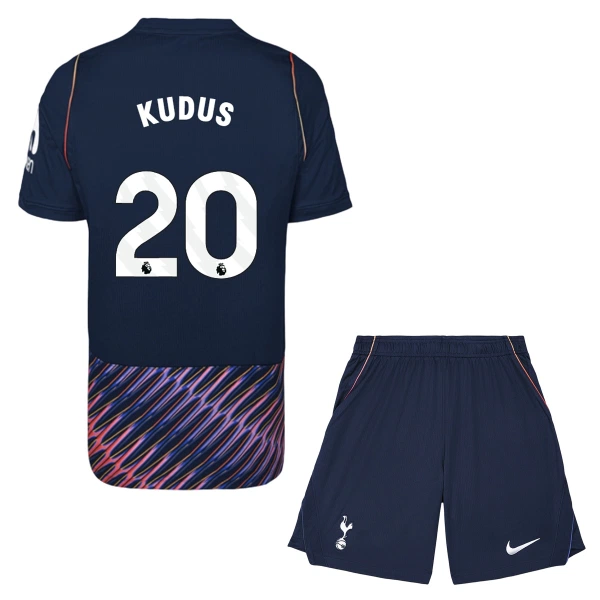 Tottenham Hotspur Kudus 20 Auswärtstrikot 26/27 für Kinder Tottenham Hotspur Kudus 20 Auswärtstrikot 26/27 für Kinder