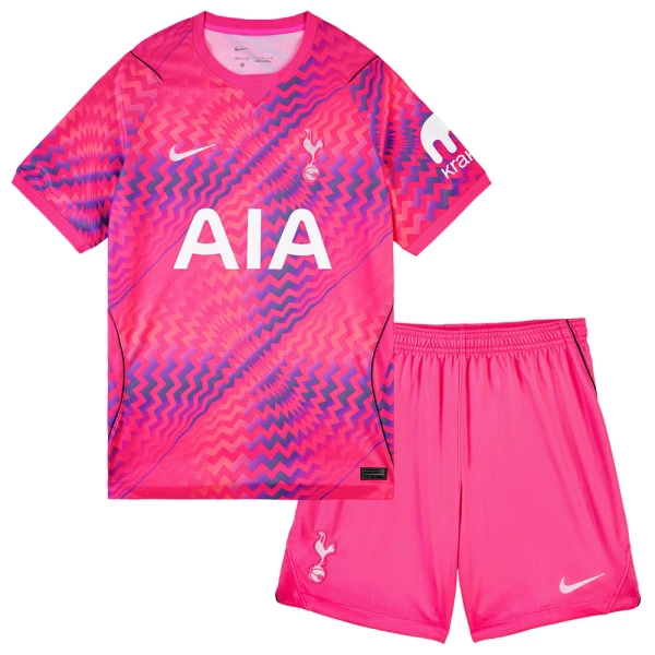 Tottenham Hotspur Torwart Heimtrikot 26/27 für Kinder Rosa Tottenham Hotspur Torwart Heimtrikot 26/27 für Kinder Rosa