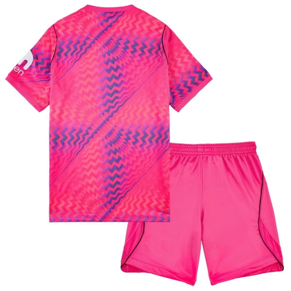 Tottenham Hotspur Torwart Heimtrikot 26/27 für Kinder Rosa