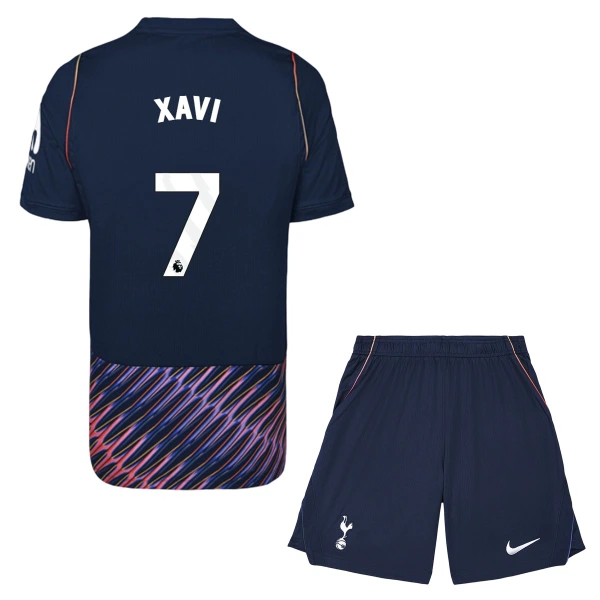 Tottenham Hotspur Xavi 7 Auswärtstrikot 26/27 für Kinder