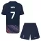 Tottenham Hotspur Xavi 7 Auswärtstrikot 26/27 für Kinder