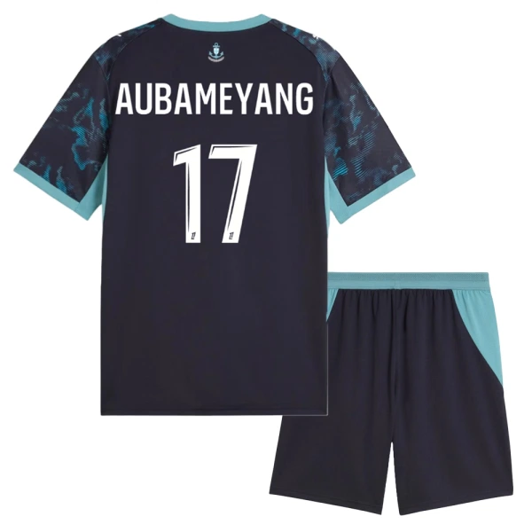 Olympique de Marseille Aubameyang 17 Auswärtstrikot 26/27 für Kinder Olympique de Marseille Aubameyang 17 Auswärtstrikot 26/27 für Kinder