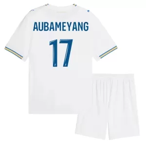 Olympique de Marseille Aubameyang 17 Heimtrikot 26/27 für Kinder