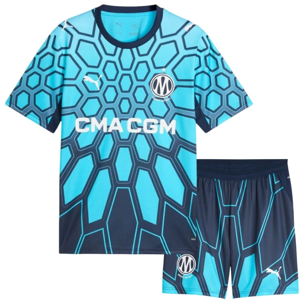 Olympique de Marseille Auswärtstrikot 26/27 für Kinder Blau Olympique de Marseille Auswärtstrikot 26/27 für Kinder Blau