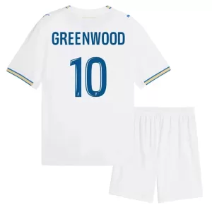 Olympique de Marseille Greenwood 10 Heimtrikot 26/27 für Kinder