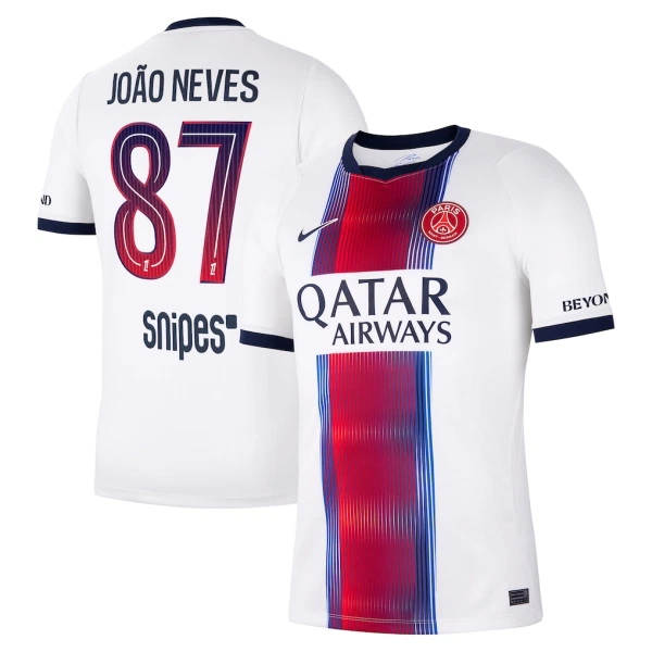 Paris Saint-Germain Joao Neves 87 Auswärtstrikot 26/27 für Herren Paris Saint-Germain Joao Neves 87 Auswärtstrikot 26/27 für Herren
